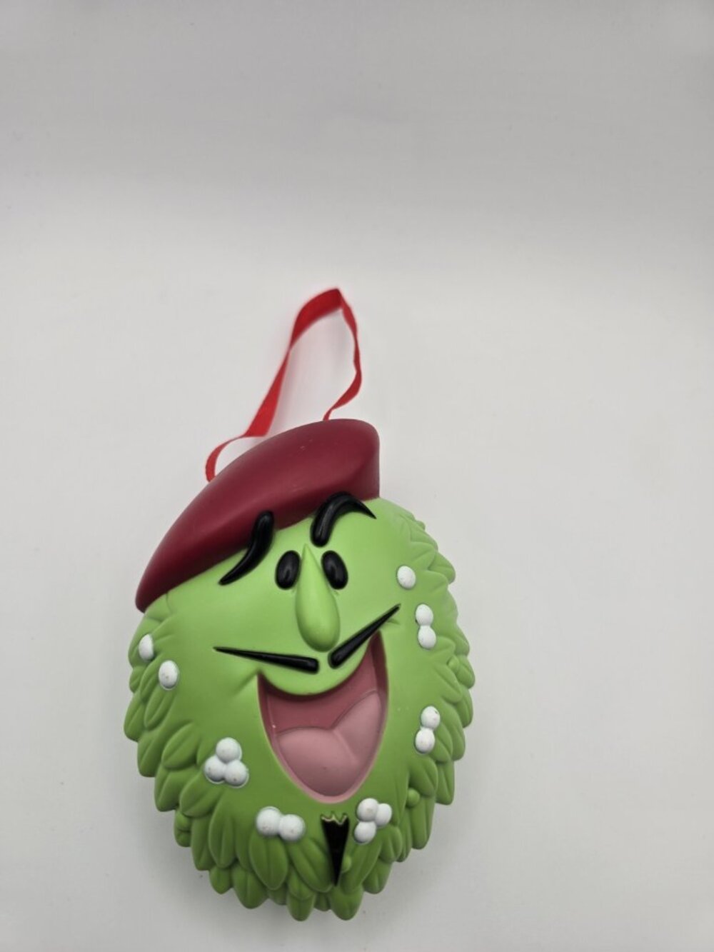 Hallmark Talking Mistletoe Motion Activated Ornament Funny French Accent Works